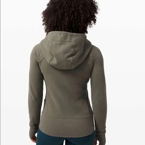 lululemon - Army Green Scuba Hoodie